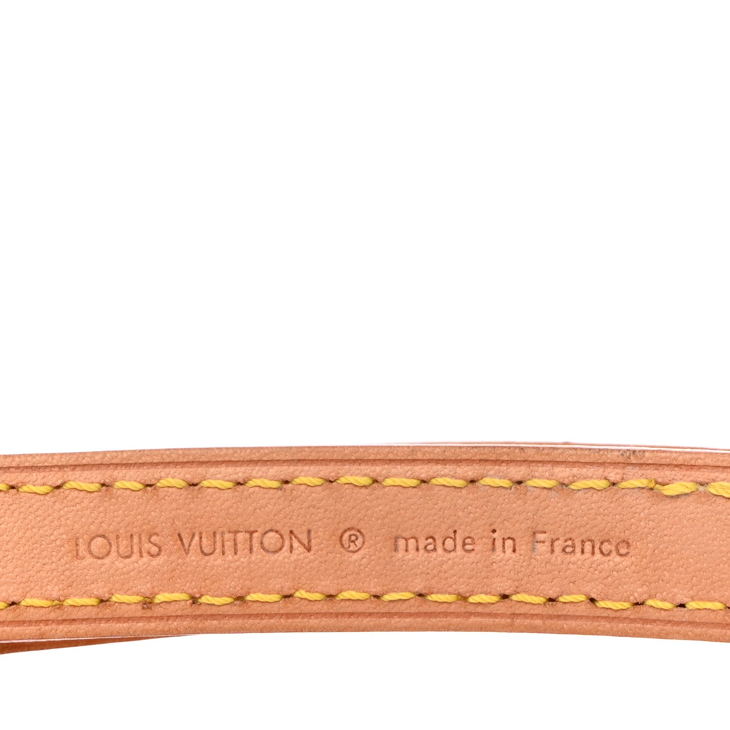Louis Vuitton Vachetta 25mm Adjustable Keepall Shoulder Strap 3 of 4