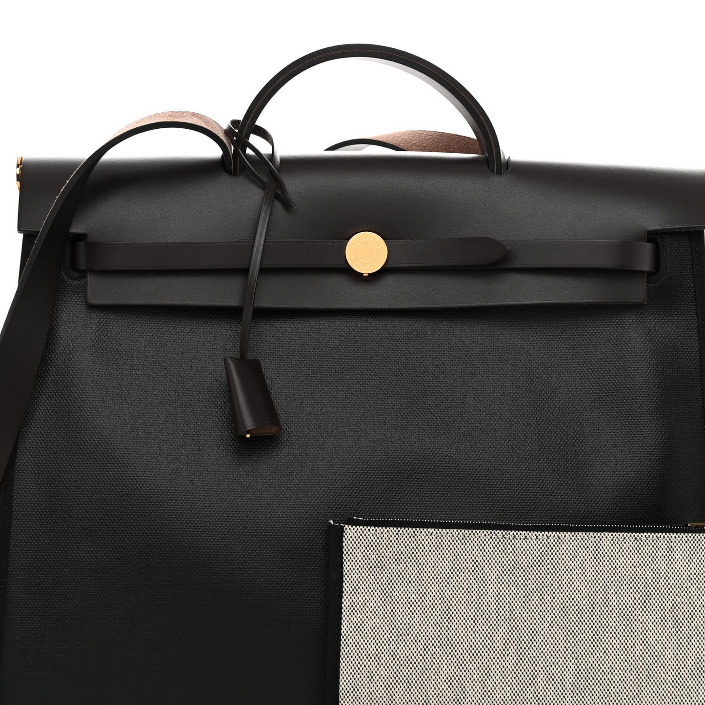 Toile H Berline Vache Hunter Herbag Zip 39 MM Black Ebene