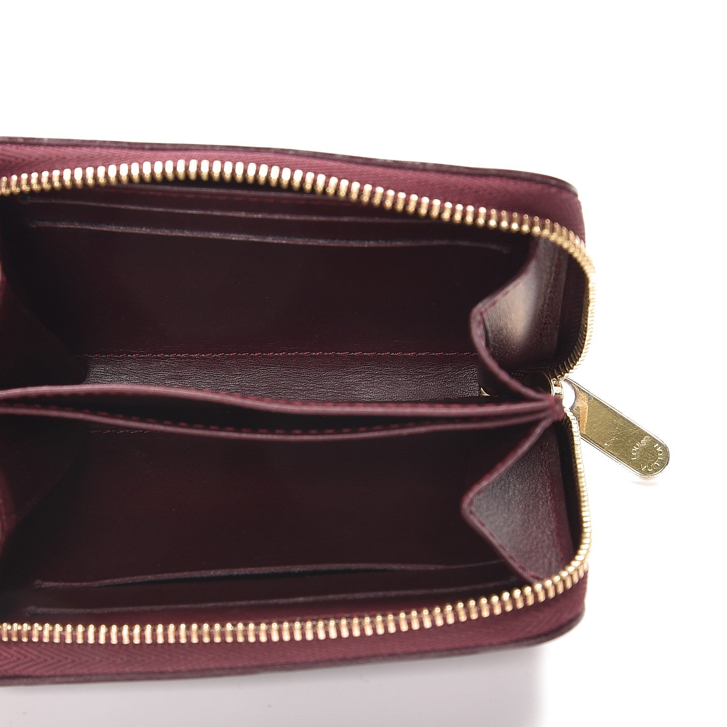 Louis Vuitton Vernis Zippy Coin Purse Wallet Amarante 6 of 6