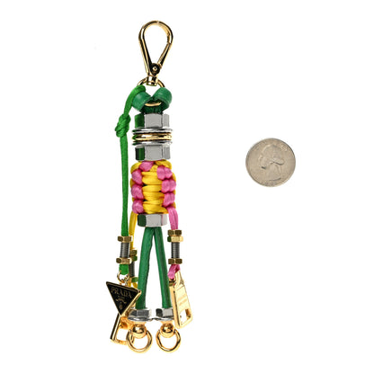 Prada Metal Lambskin Robot Bag Charm Multicolor 2 of 4