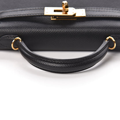 Hermes Epsom Mini Kelly Sellier 20 Black 13 of 31