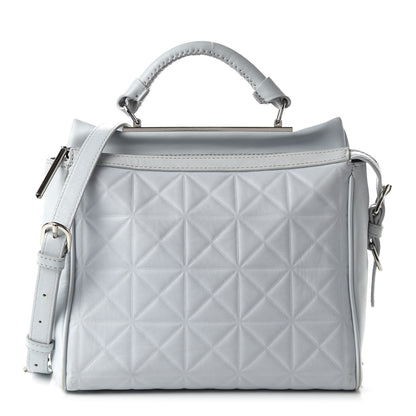 3.1 Phillip Lim Calfskin Quilted Small Ryder Satchel Glacier 1 of 9