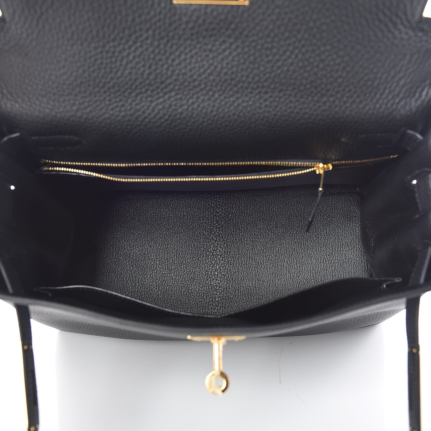 Hermes Togo Kelly Retourne 28 Black 11 of 42