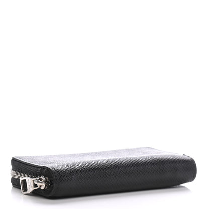 Louis Vuitton Taiga Zippy Coin Purse Vertical Black 4 of 6