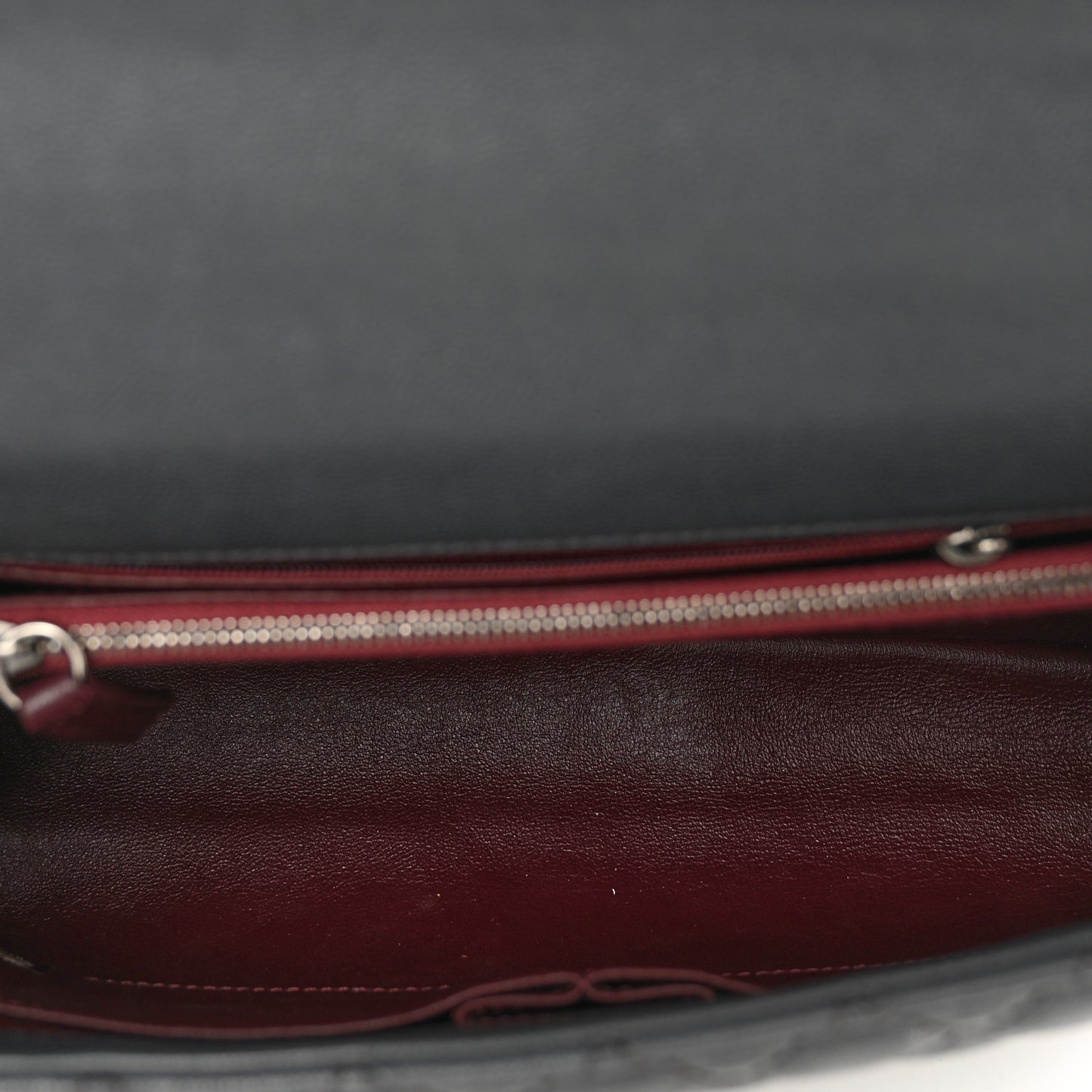 Caviar Lizard Quilted Medium Coco Handle Flap Grey