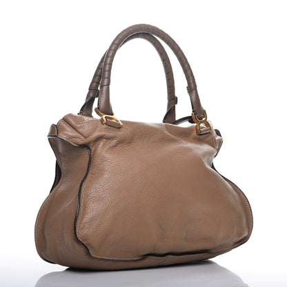 Chloe Calfskin Large Marcie Satchel Nut 3 of 9