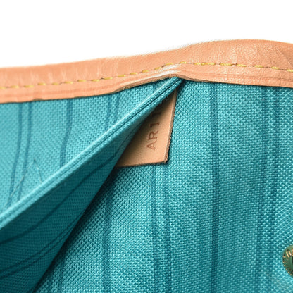 Louis Vuitton Monogram V Neverfull MM Turquoise 8 of 9