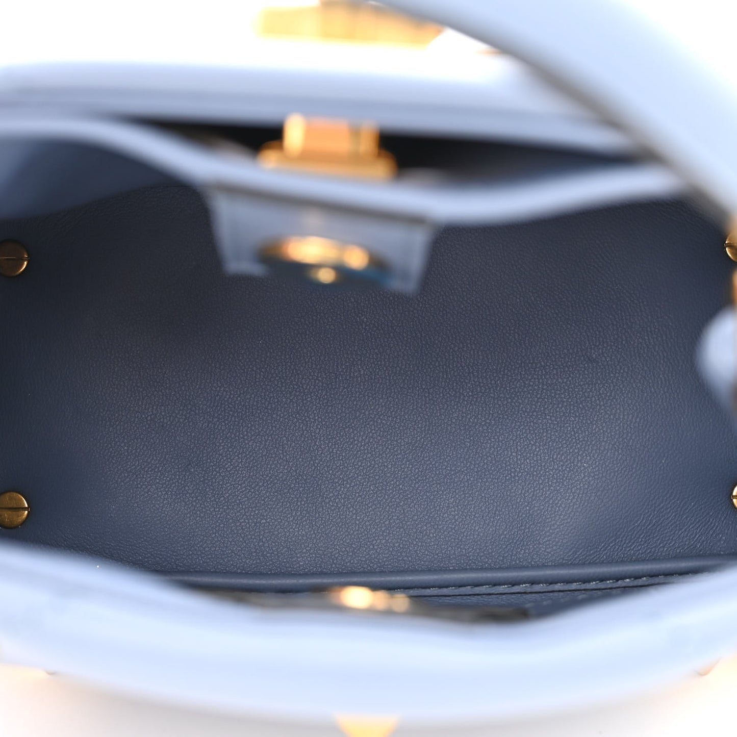 Nappa Mini Roman Stud The Handle Bag Niagara