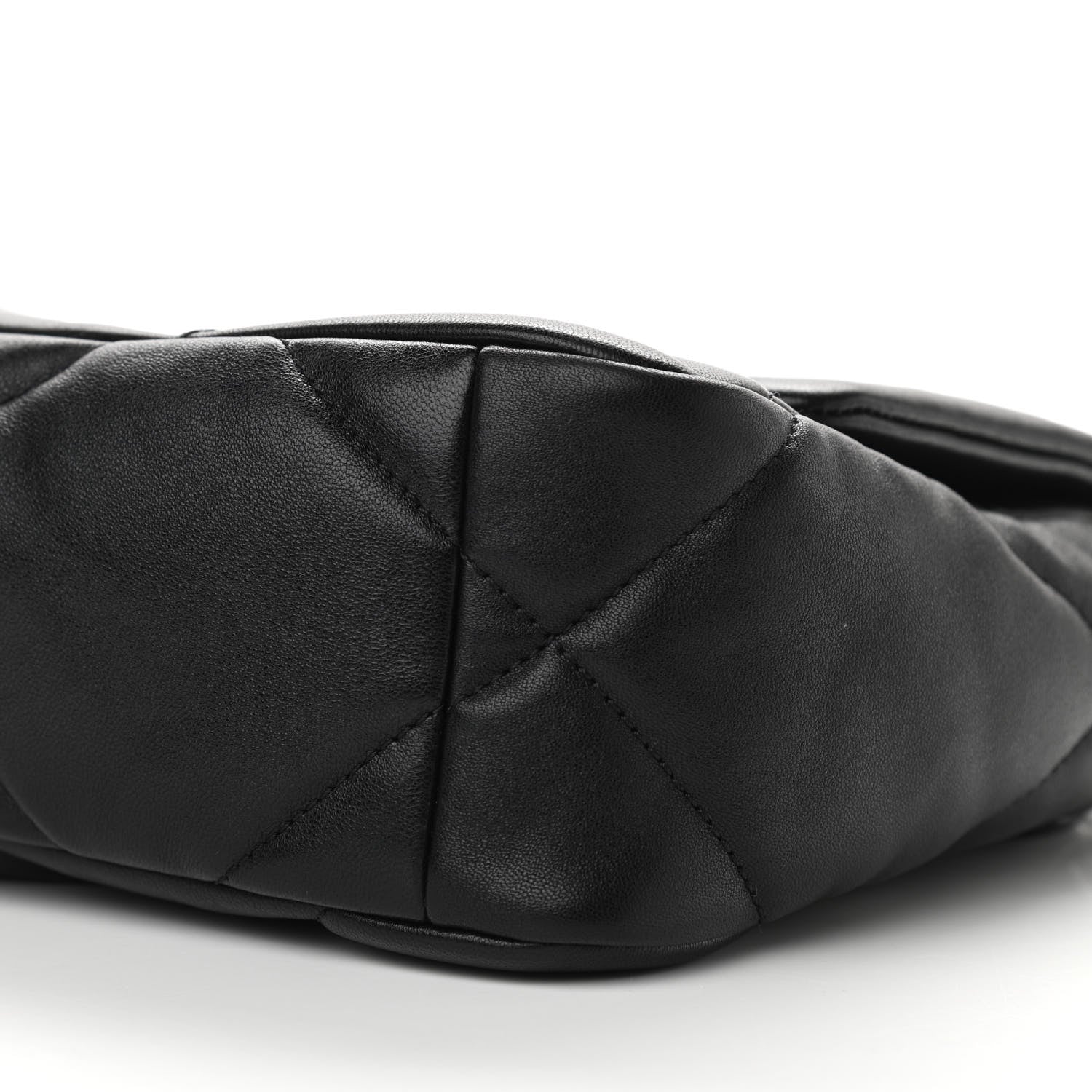 Chanel Lambskin Quilted Medium Chanel 19 Flap Black 9 of 11