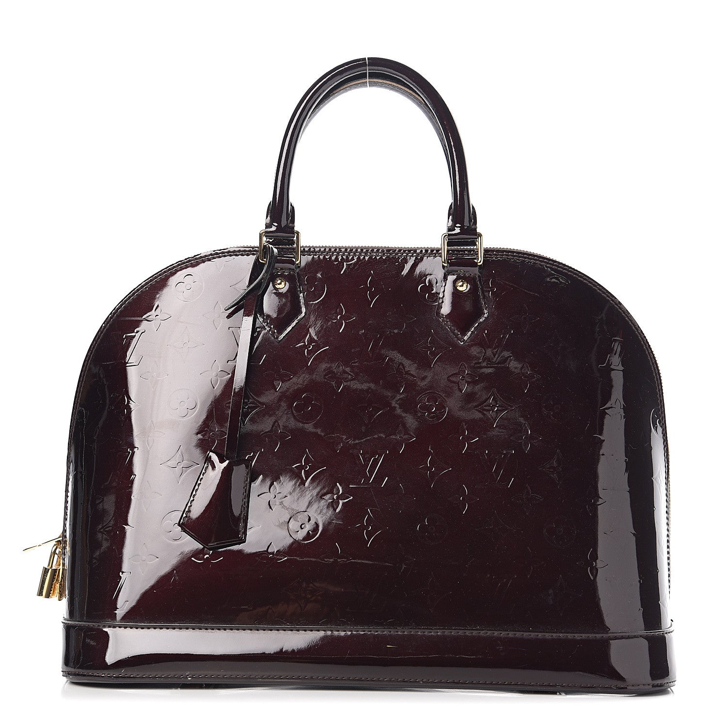 Louis Vuitton Vernis Alma GM Amarante 1 of 21