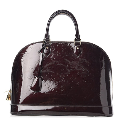 Louis Vuitton Vernis Alma GM Amarante 1 of 21