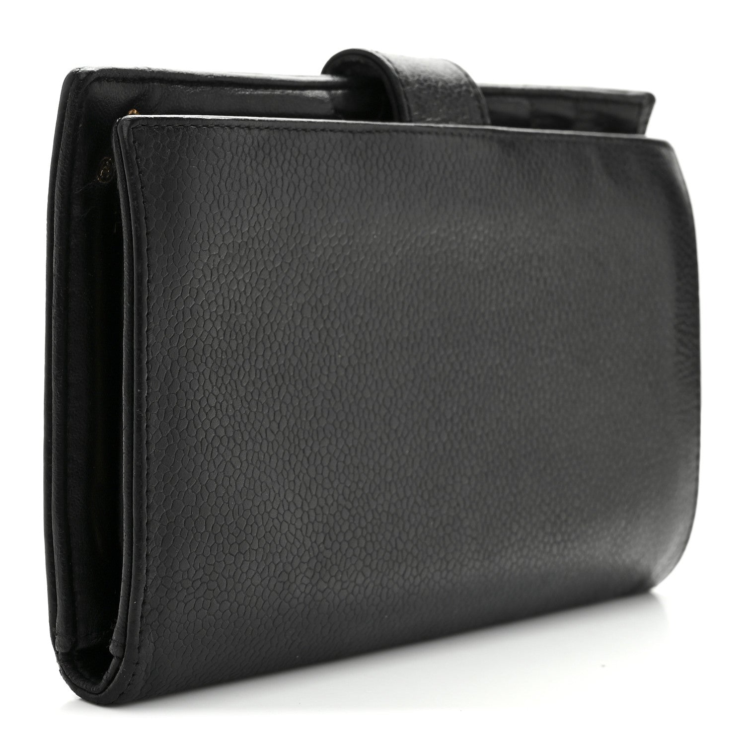 Chanel Caviar Timeless CC French Wallet Black 3 of 8