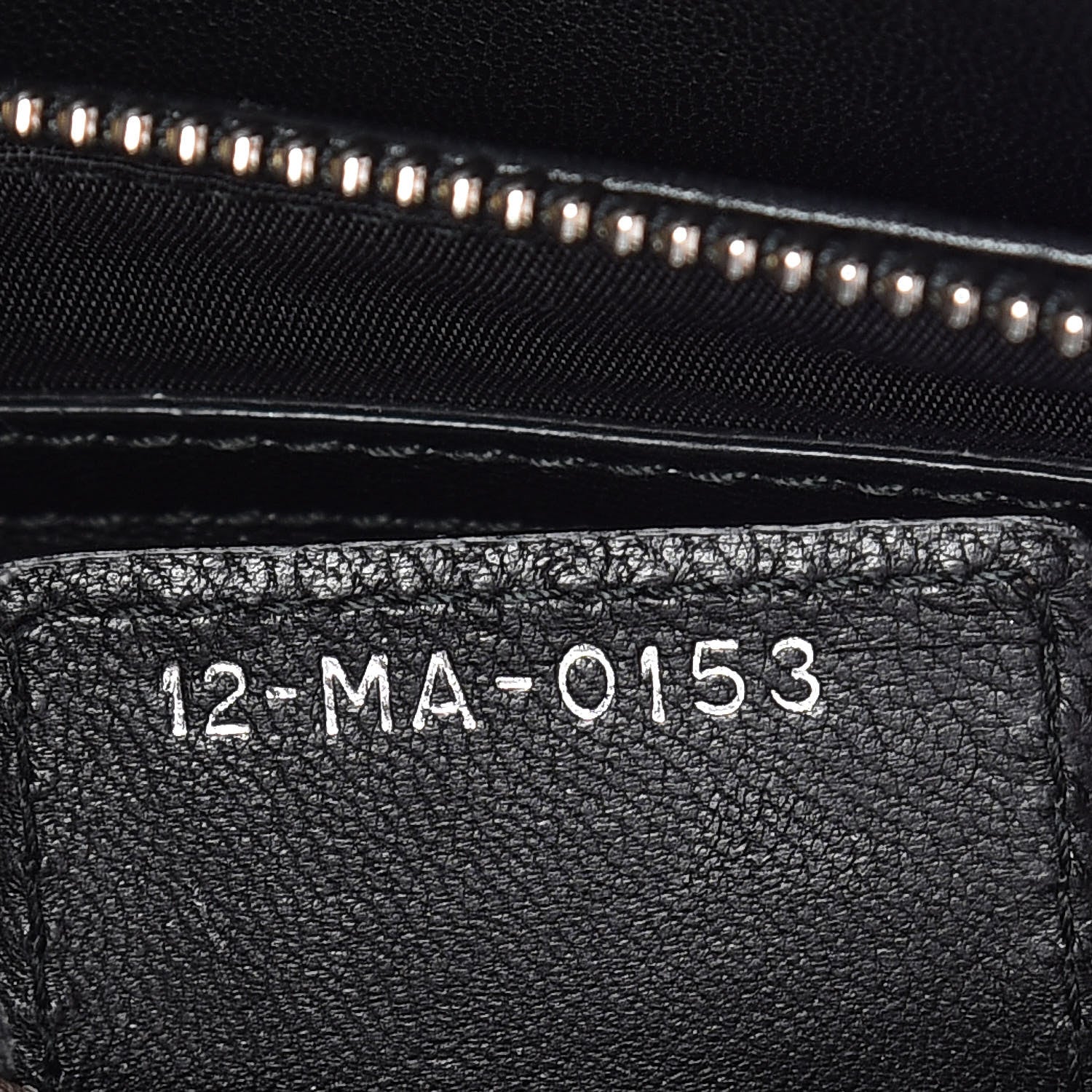 Christian Dior Lambskin Cannage Medium Granville Tote Black 10 of 20