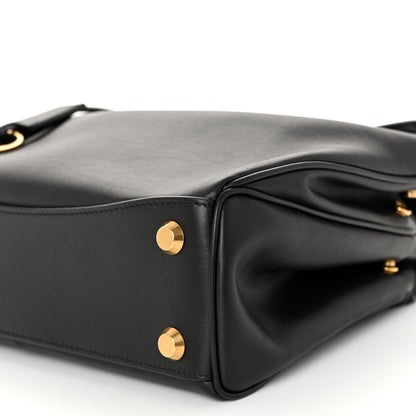 Balenciaga Natural Smooth Calfskin Small Rodeo Top Handle Handbag Black 9 of 10