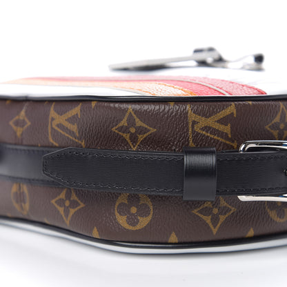 Louis Vuitton Calfskin Monogram LV Airline Boite Chapeau Souple White 8 of 9