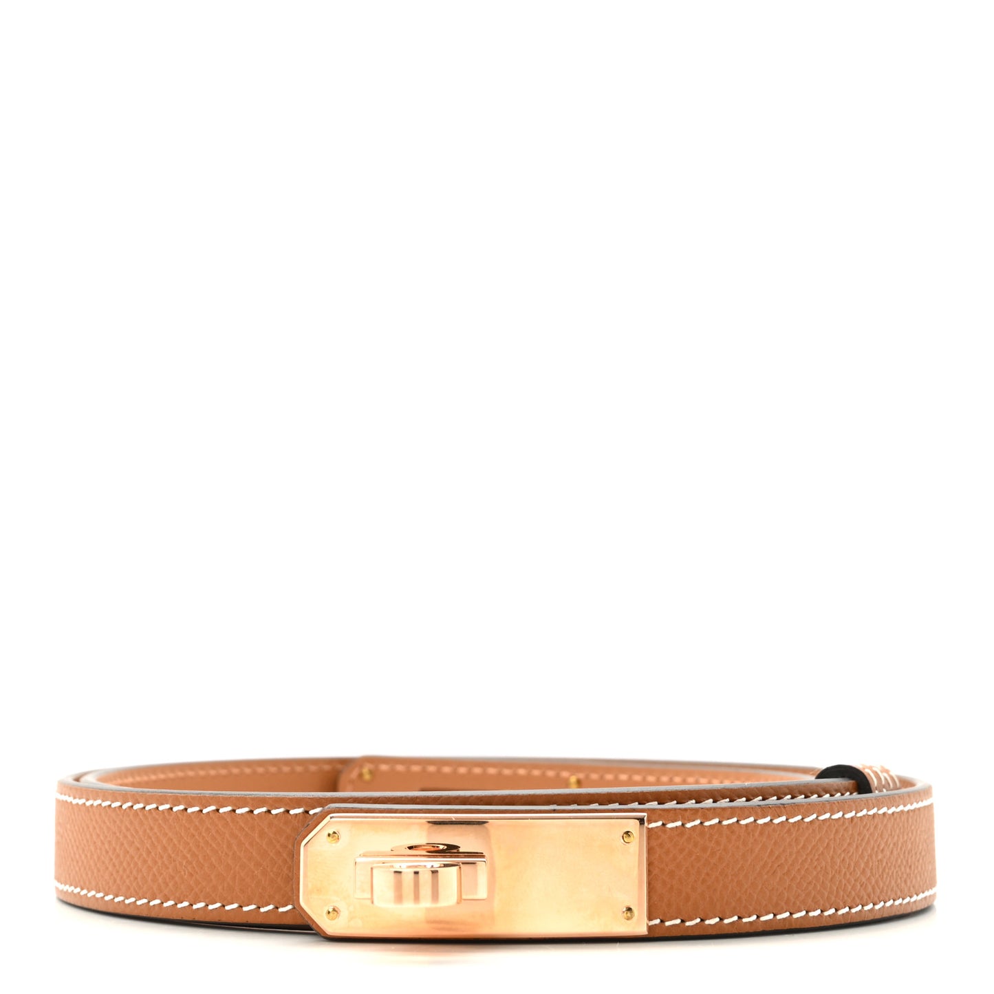 Epsom Kelly Belt Gold