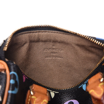 Louis Vuitton Monogram Multicolor Mini Sac HL Speedy Black 6 of 10