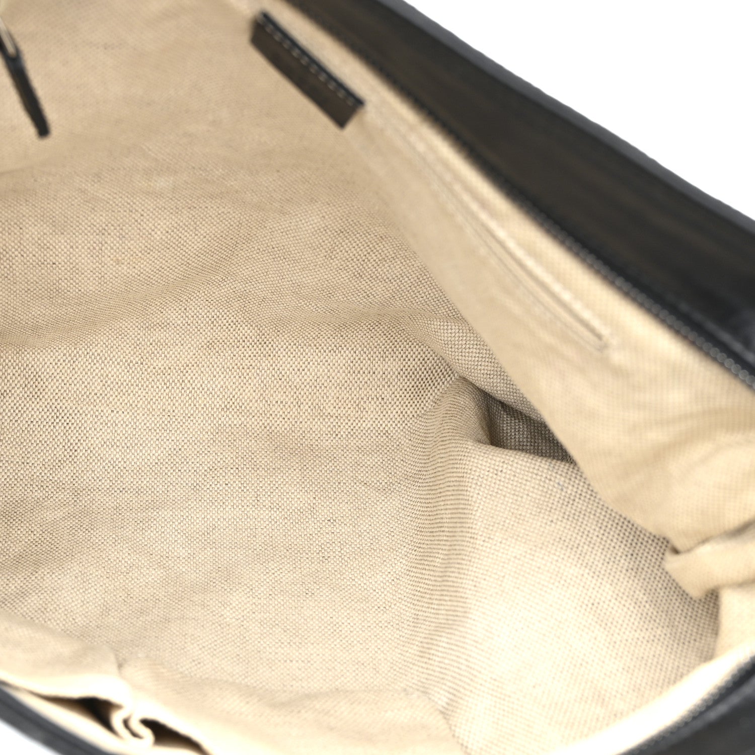 Gucci Monogram Canvas Messenger Bag Black 5 of 11