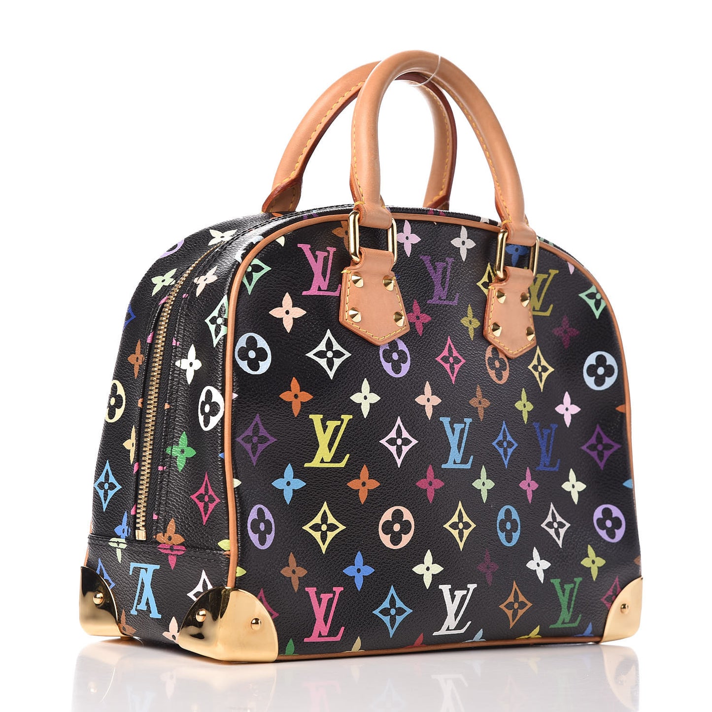 Monogram Multicolor Trouville Black