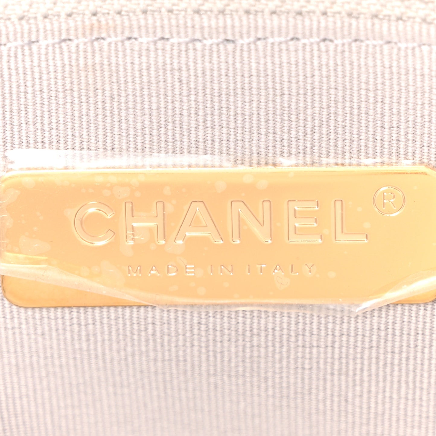 Lambskin Quilted Chanel 19 Shopping Bag Grey