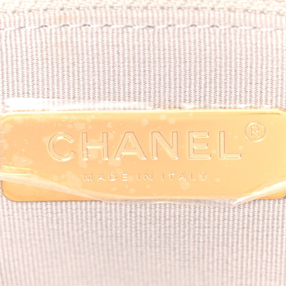 Chanel Lambskin Quilted Chanel 19 Shopping Bag Grey 6 of 10