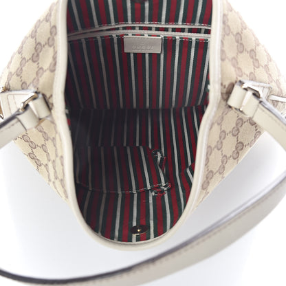 Gucci Monogram Medium New Britt Hobo Off White 5 of 9