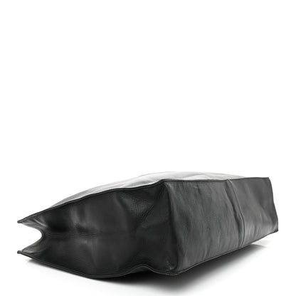 Chanel Lambskin CC Tote Black 4 of 16