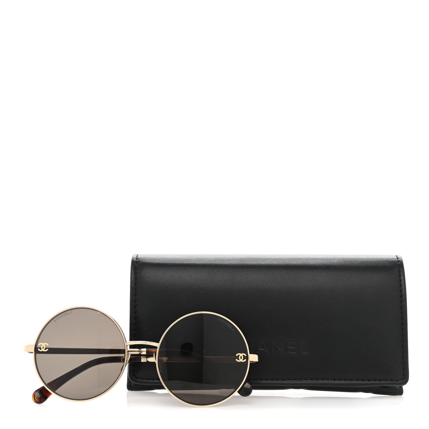 Chanel Round Sunglasses 4268 Gold 8 of 8