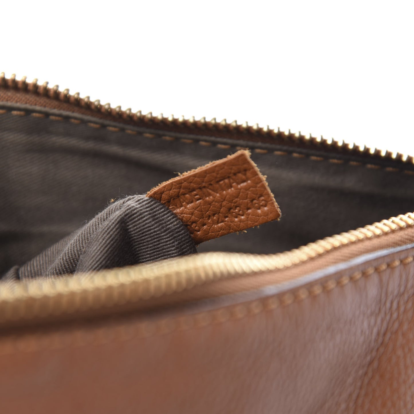 Calfskin Medium Marcie Satchel Tan