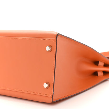 Hermes Box Kelly Sellier 32 Orange 9 of 14