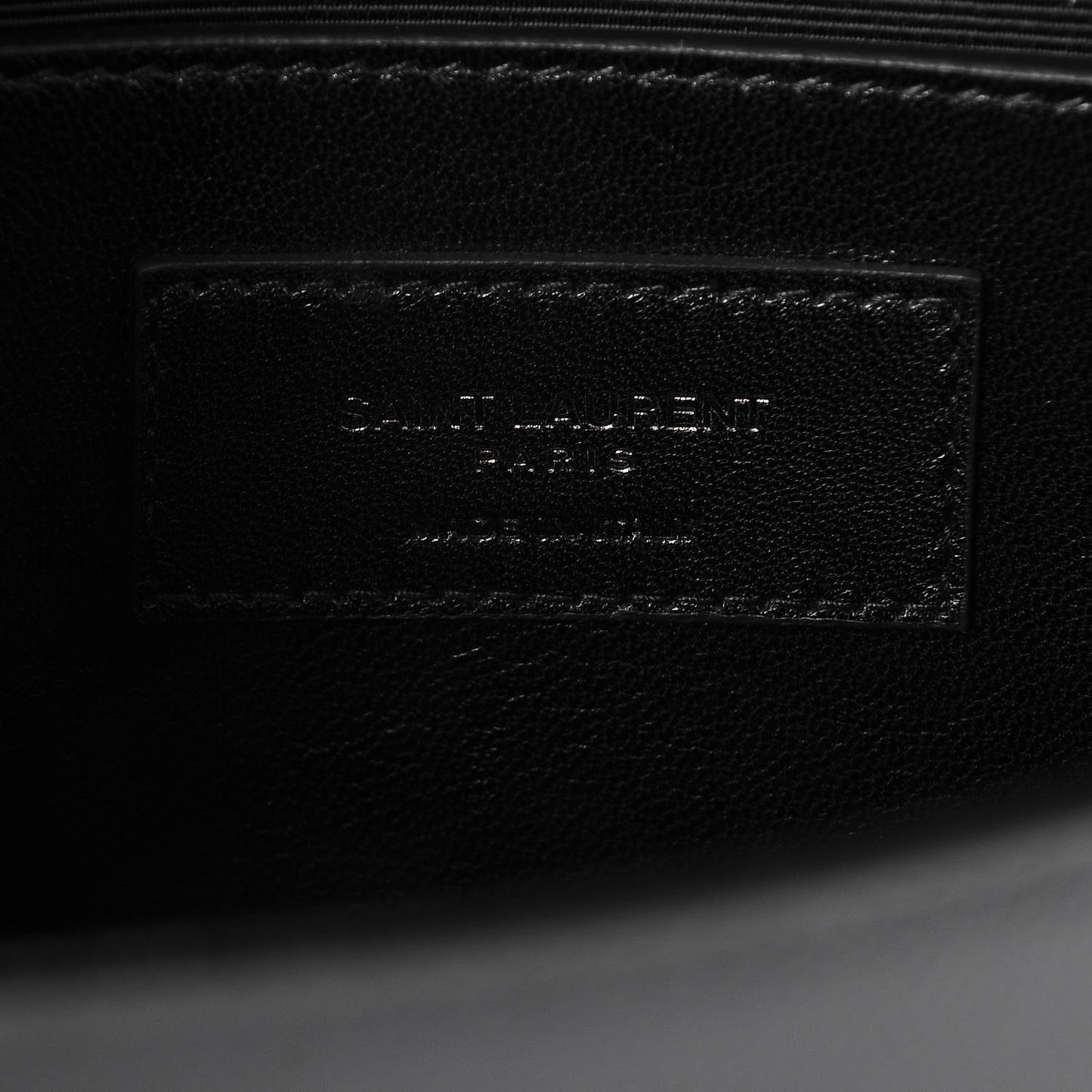 Grain De Poudre Small Monogram Kate Satchel Black