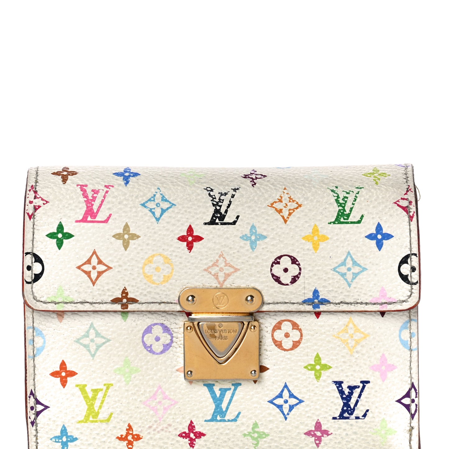 Monogram Multicolor Koala Wallet White