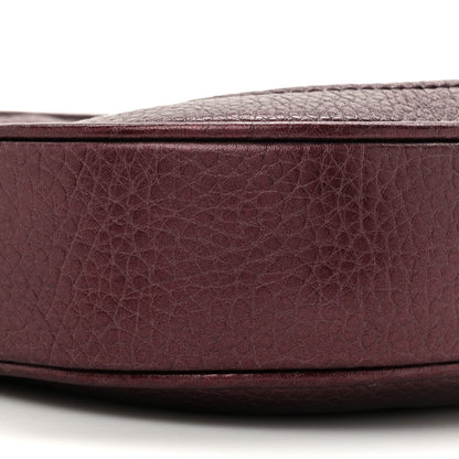 Gucci Metallic Pebbled Calfskin Mini Soho Chain Bag Purple 10 of 10