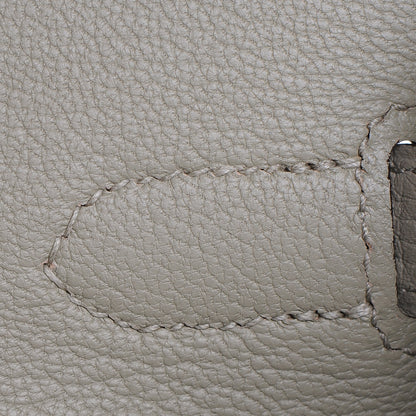 Hermes Taurillon Clemence Birkin 35 Sauge 13 of 27