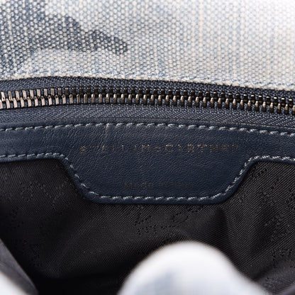 Stella McCartney Denim Camo Print Small Falabella Tote Pale Blue 6 of 7