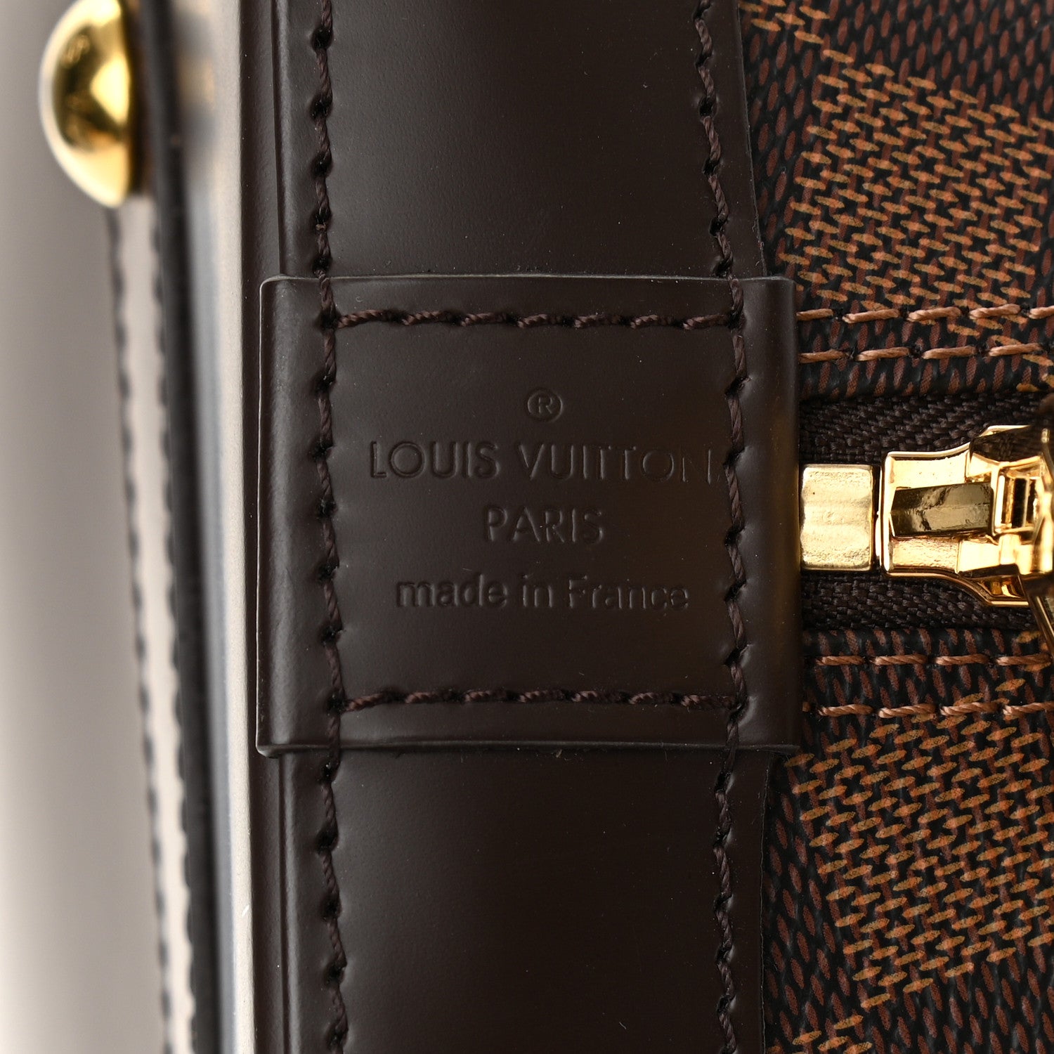Louis Vuitton Damier Ebene Alma PM 6 of 8