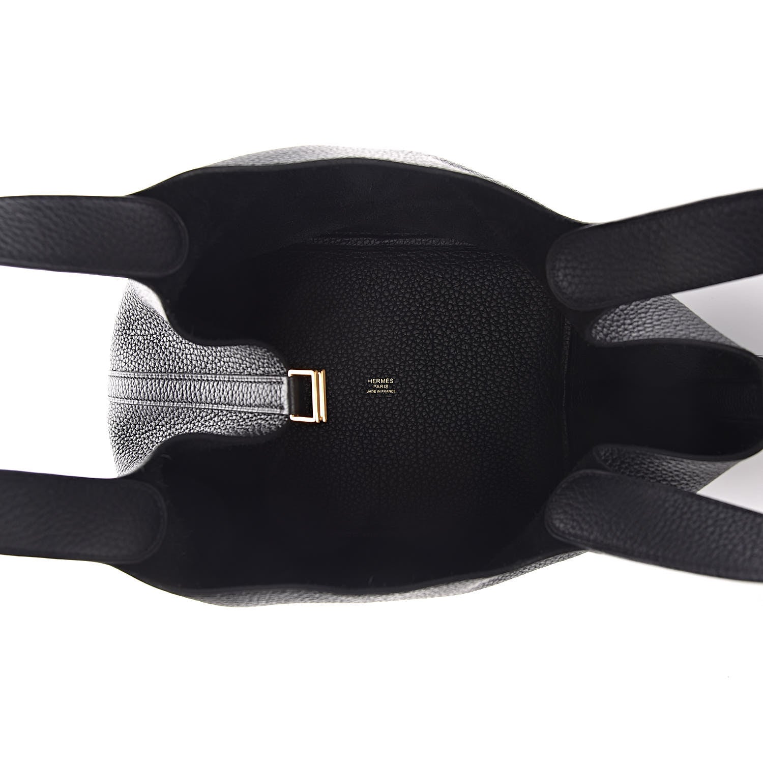 Hermes Taurillon Clemence Picotin Lock 22 MM Black 5 of 10