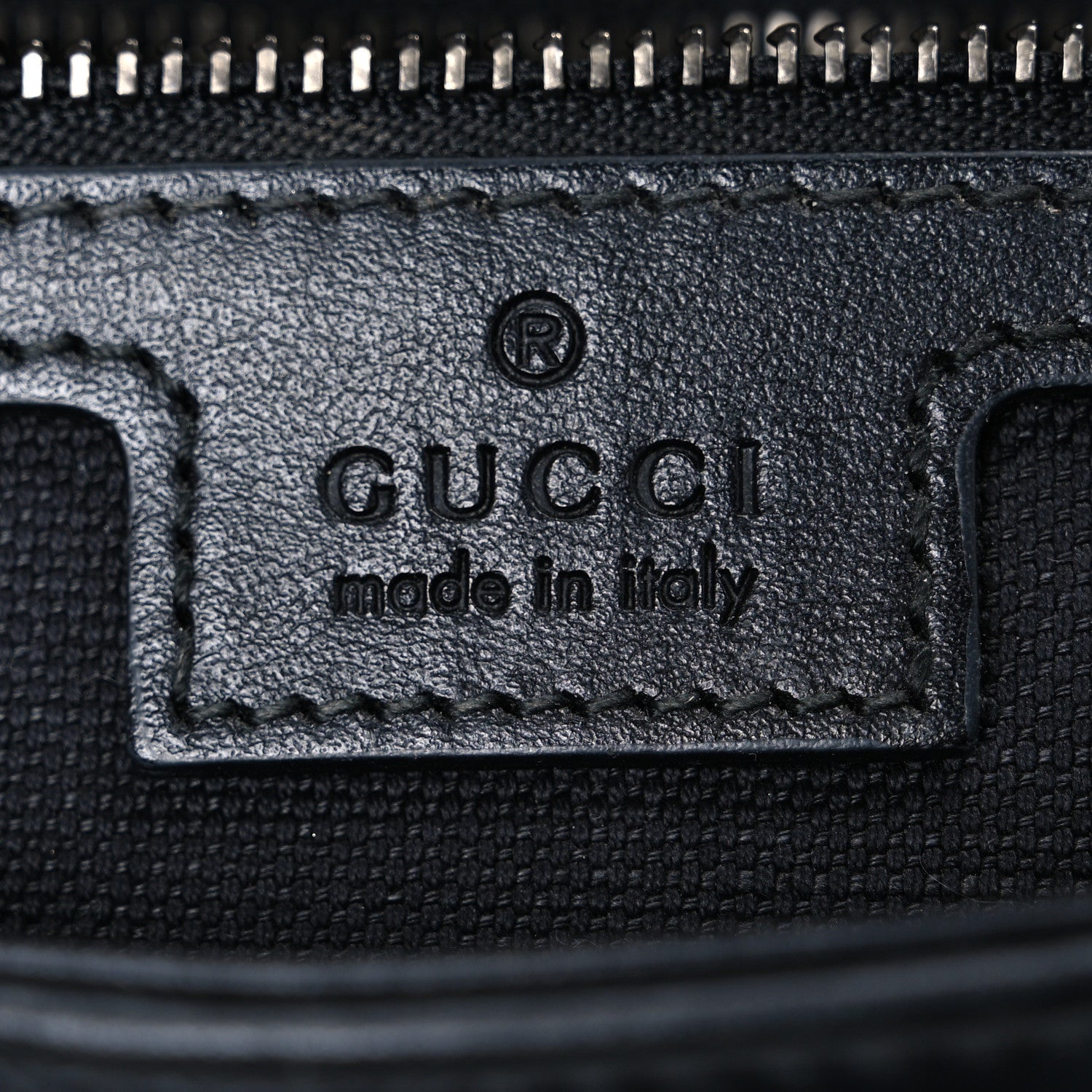 Gucci Calfskin Matelasse Monochrome Small GG Marmont Shoulder Bag Black 6 of 13