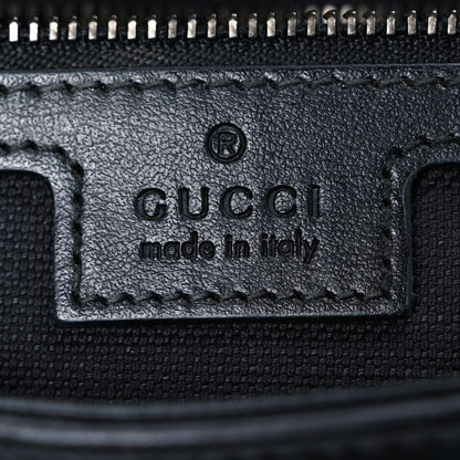 Gucci Calfskin Matelasse Monochrome Small GG Marmont Shoulder Bag Black 6 of 13