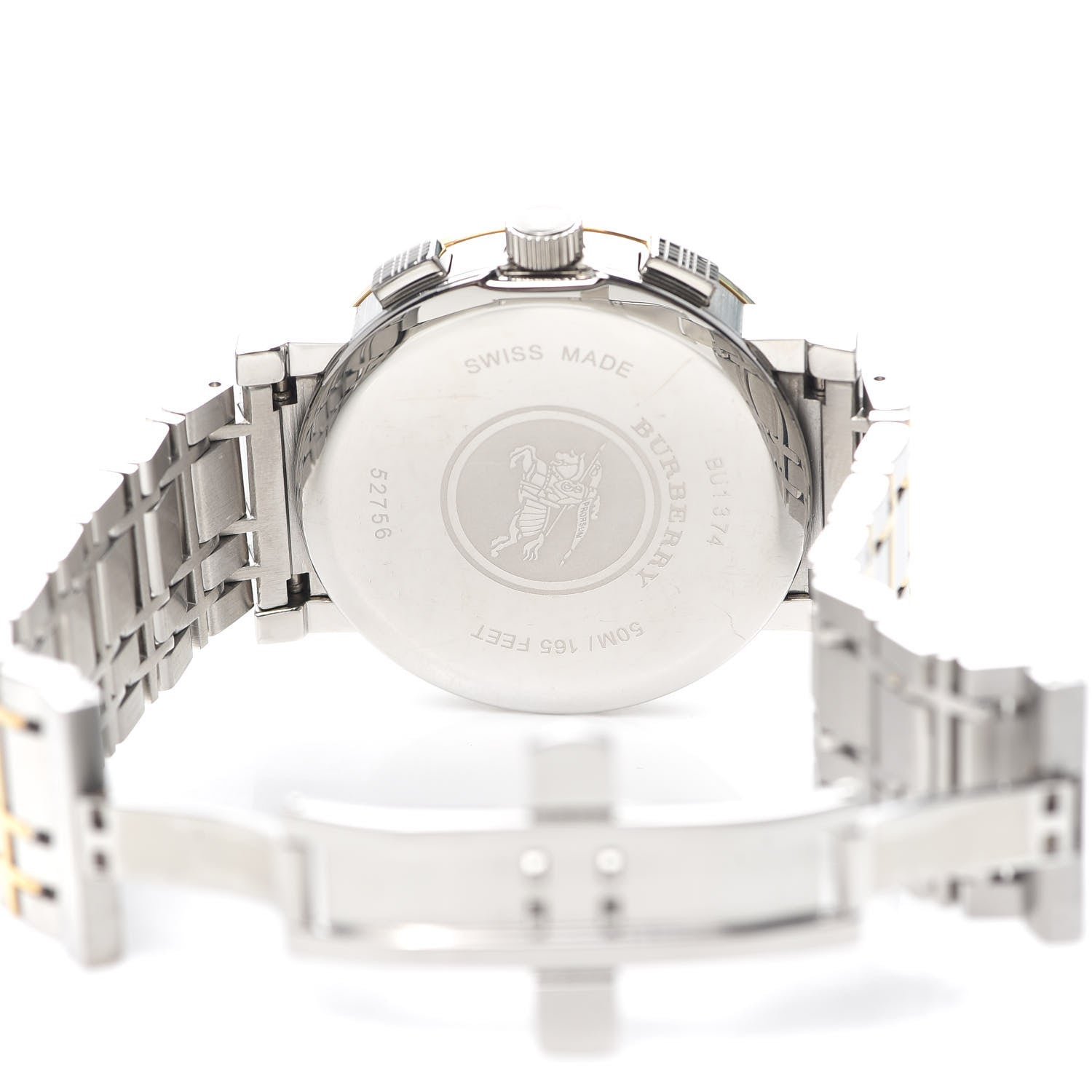 Burberry Stainless Steel 40mm Heritage Chronograph Quartz Watch BU1374 4 of 6