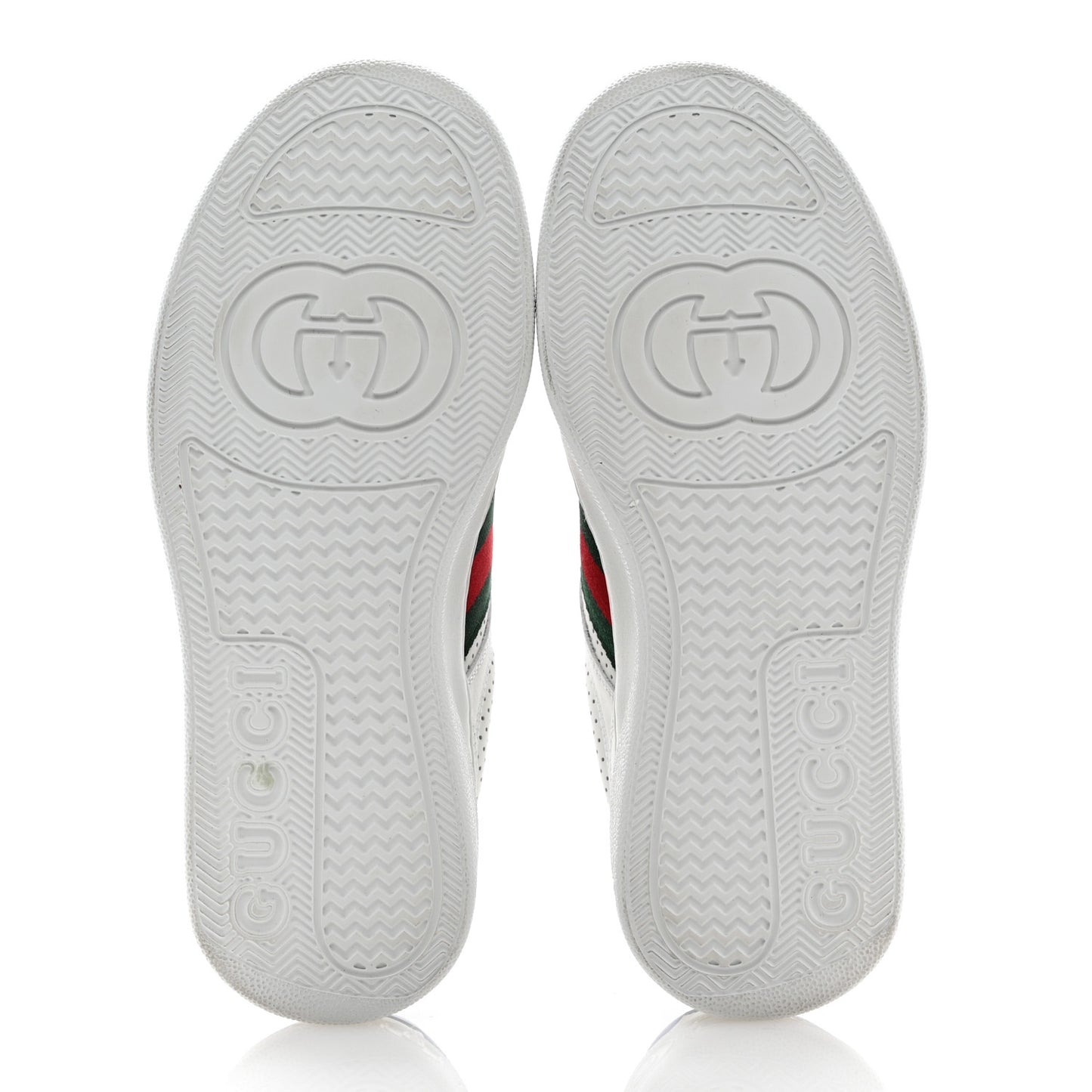 Calfskin Web Perforated Womens Platform 55mm Sneakers 38.5 White Bright Splash