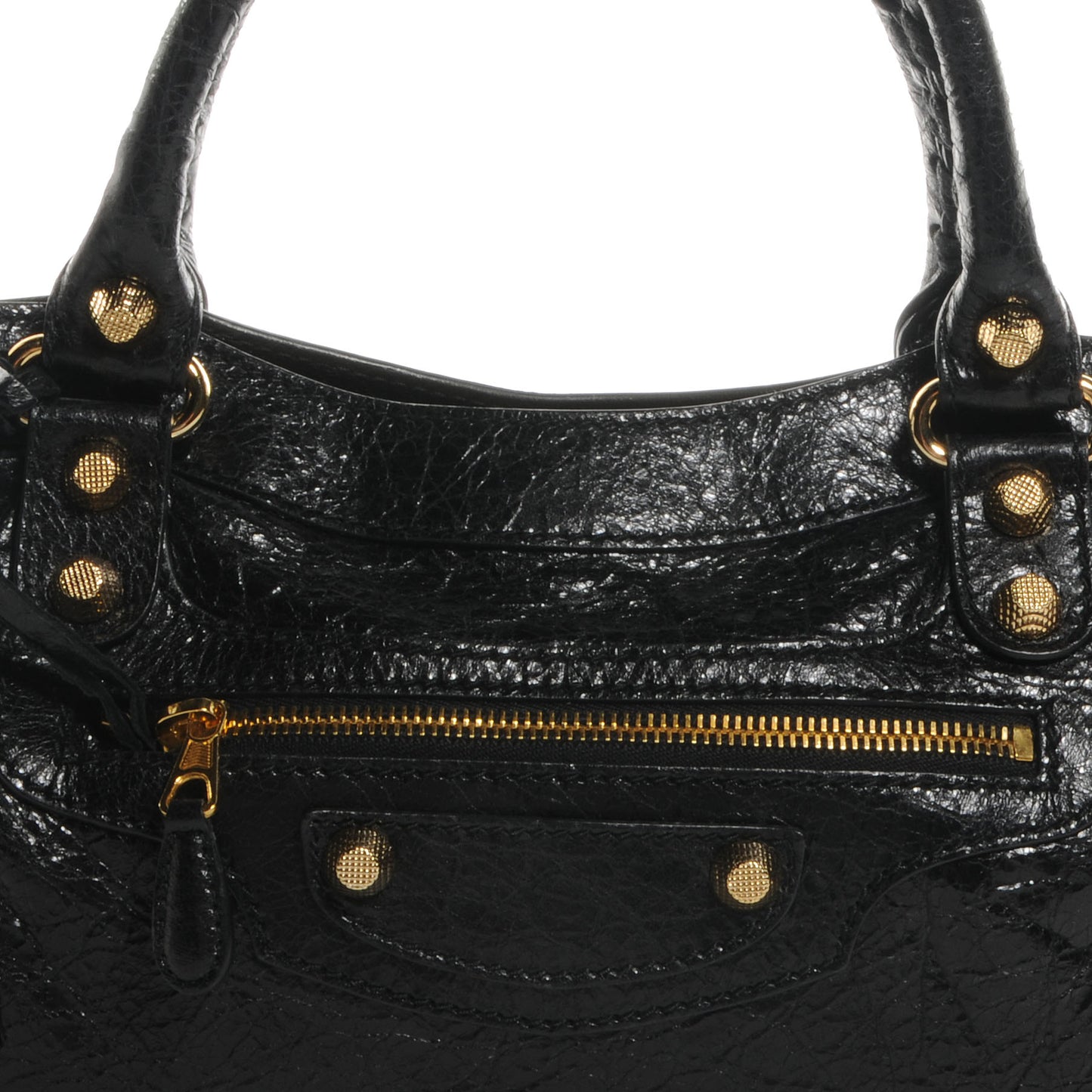 Agneau Giant 12 Gold Hardware First Black
