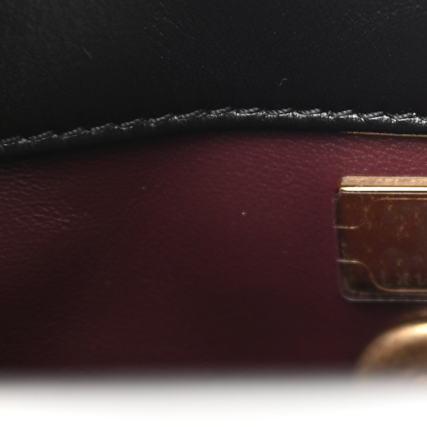 Calfskin Quilted Mini Logo Coco Handle Flap Black