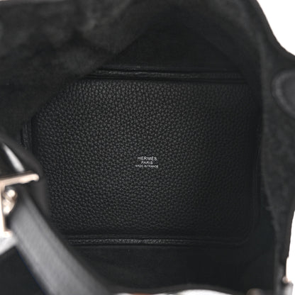 Hermes Taurillon Clemence Picotin Lock 18 PM Black 5 of 10