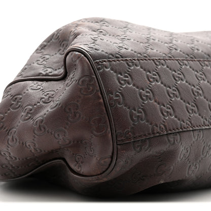 Gucci Guccissima Medium Sukey Tote Chocolate 9 of 17