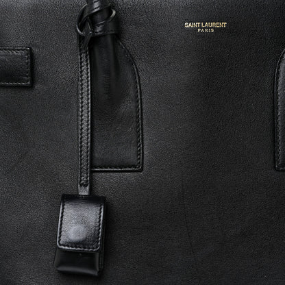 Saint Laurent Calfskin Large Sac De Jour Carryall Black 8 of 21