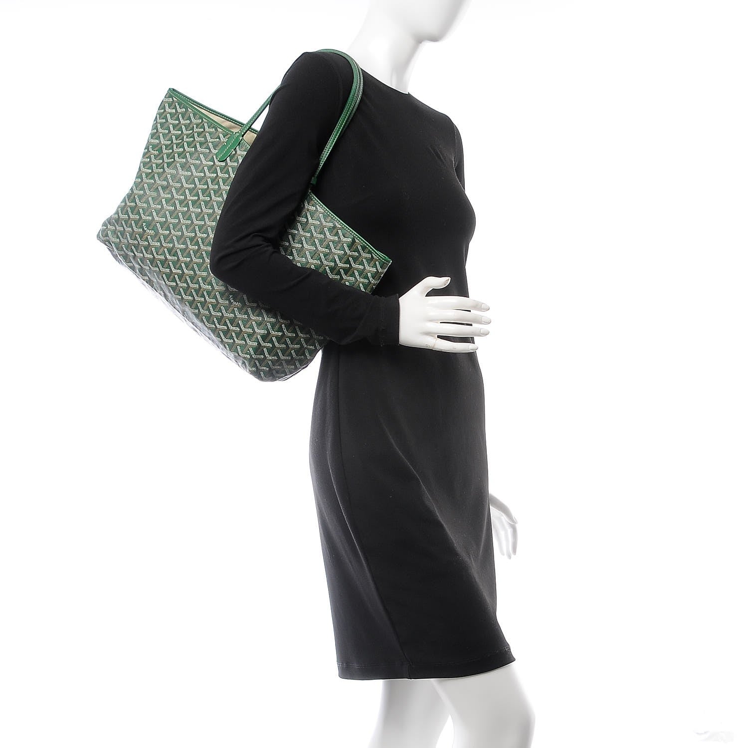 Goyard Goyardine Saint Louis PM Green 2 of 16