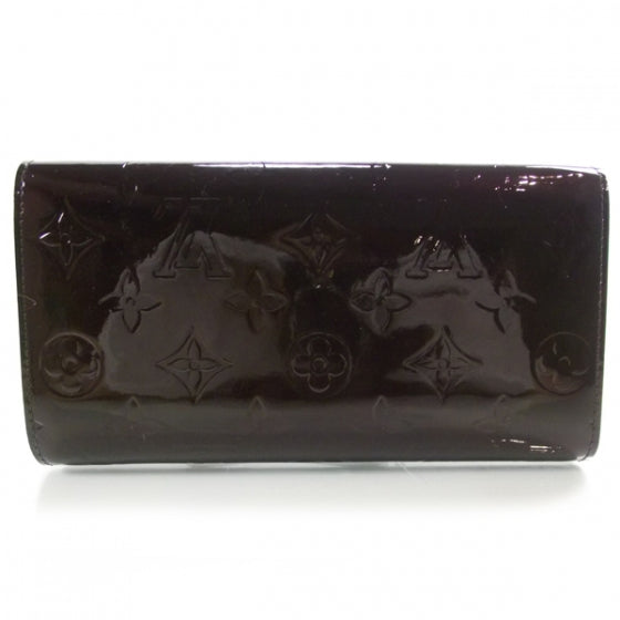 Vernis Porte Tresor International Wallet Amarante