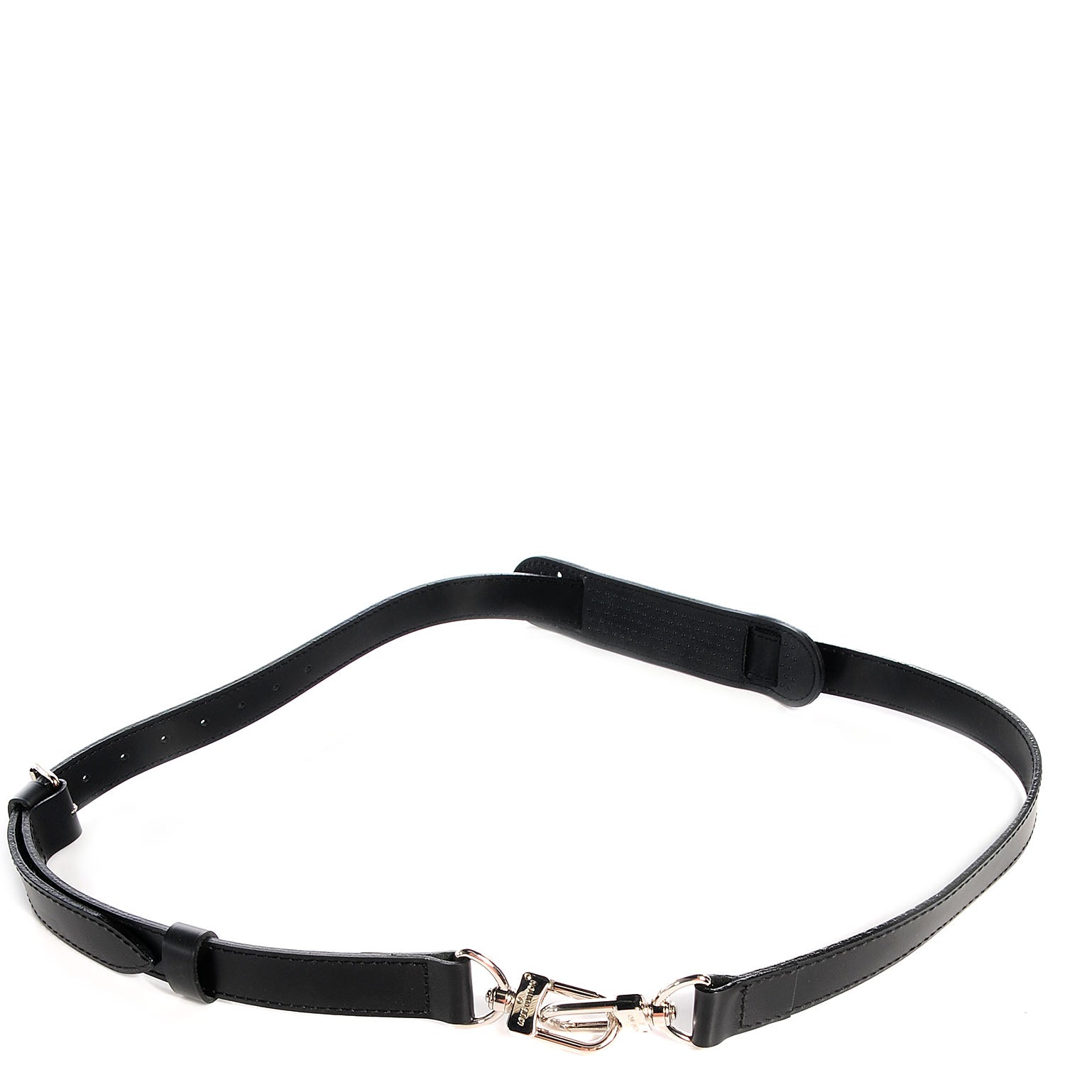 Louis Vuitton Leather Adjustable Strap Black 1 of 4