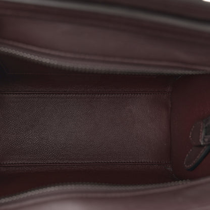 Celine Snakeskin Smooth Calfskin Nano Luggage Chili 5 of 9